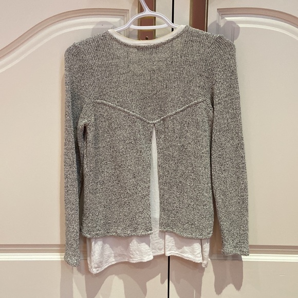 Zara sweater with built in blouse underneath - Picture 2 of 2
